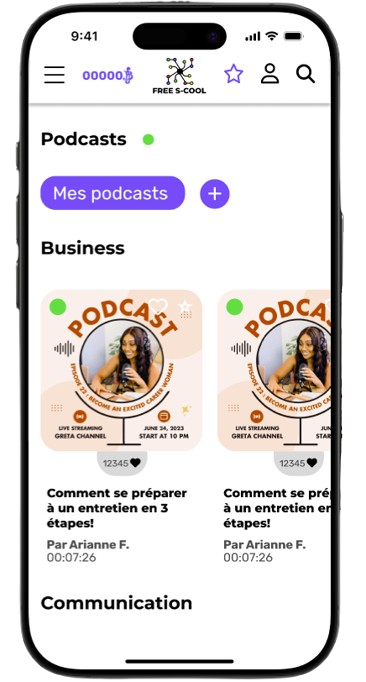 App Free S-Cool Podcast