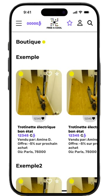 App Free S-Cool Shop